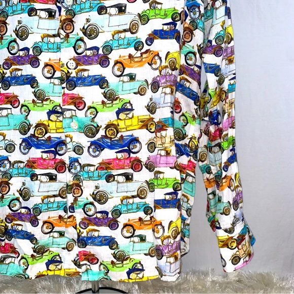 Michael’s Men’s 100% Linen Casual Button Down Long Sleeve Shirt. NWT. - Picture 6 of 16